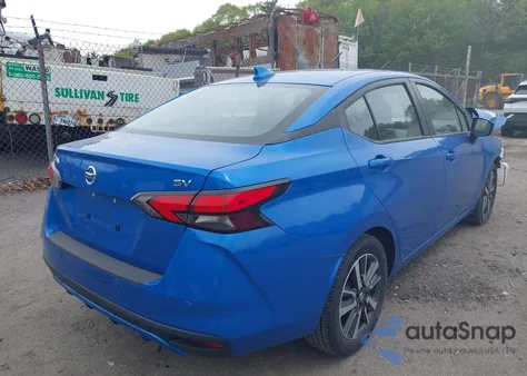 2021 Nissan Versa Sv Xtronic Cvt z USA, uszkodzony, nr VIN 3N1CN8EV8ML819836